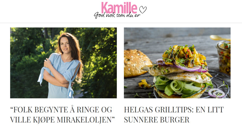 Kamille intervjuer Marina - naturlig norsk hudpleie