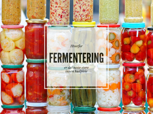 fermentering innen hudpleie