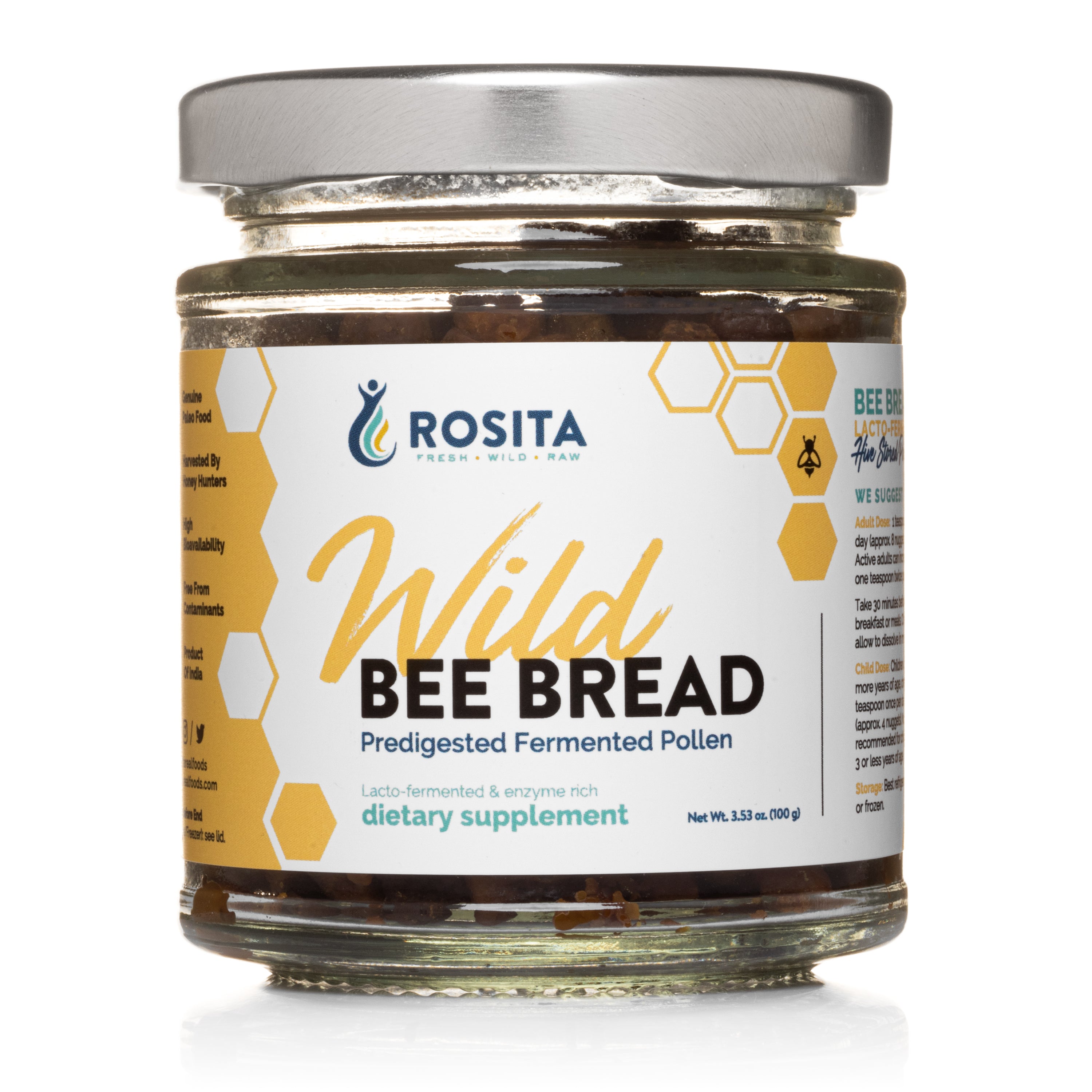 Wild Bee Bread - Rosita USA product image