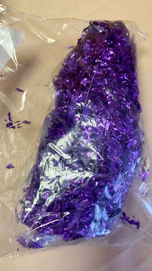 BLAK100-G Purple Foil Confetti - K&K Bridal LLC
