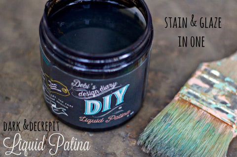 Shipwrecked Verdigris Patina Finishing Wax DIY Paint – The Turned Leg