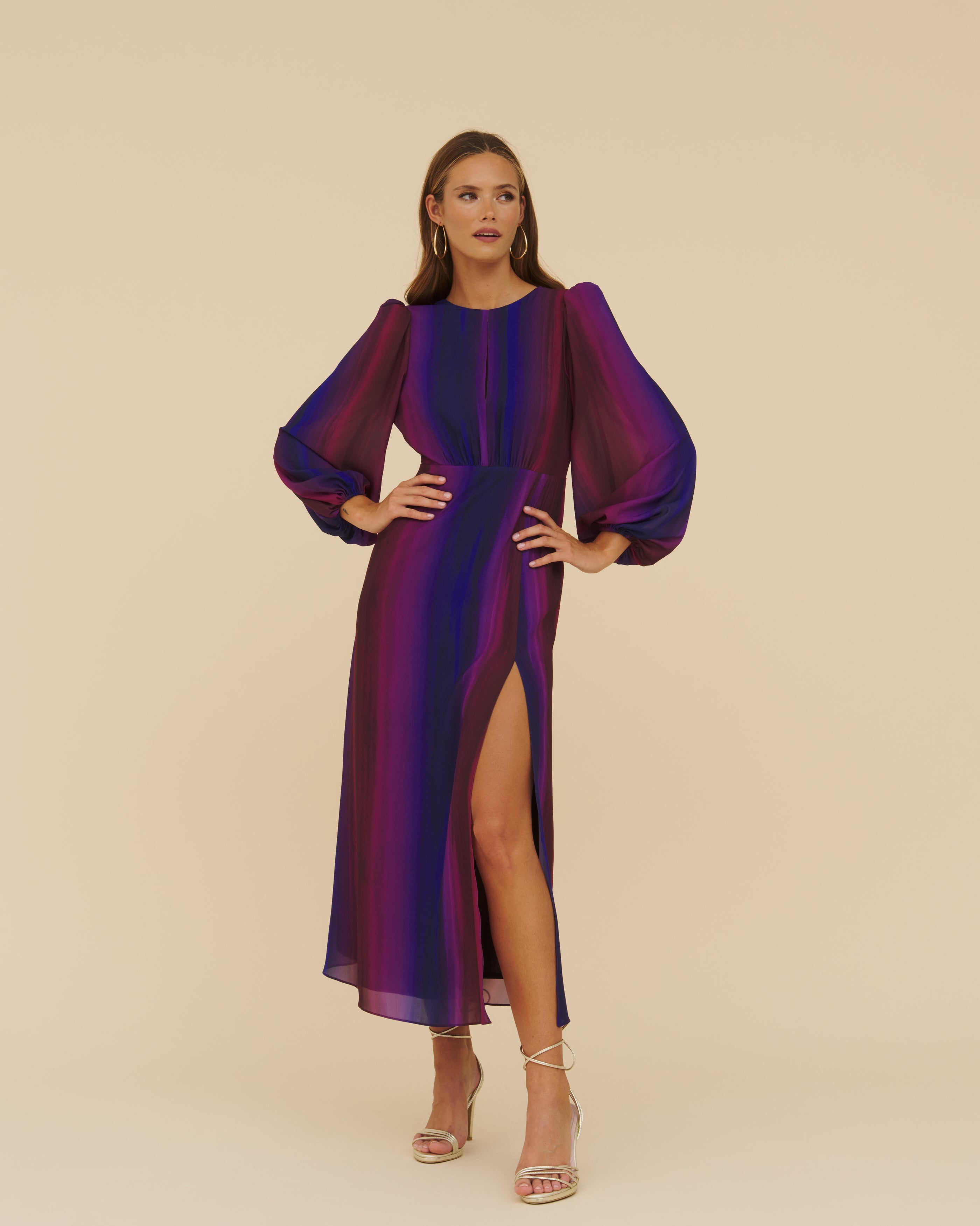 Azalea Tayrona ciruela Dress