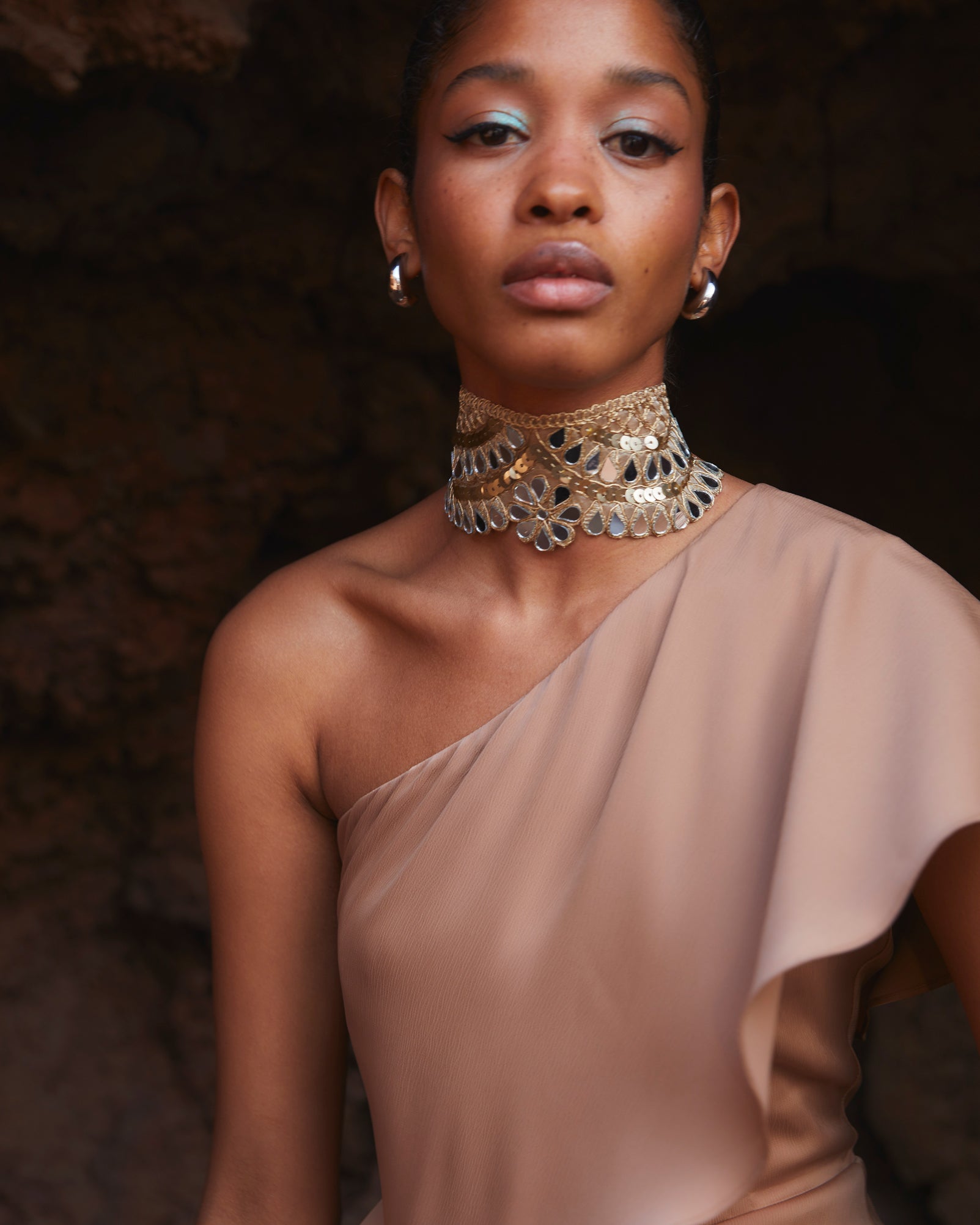 Tormenta Gold Choker by Sach Atelier