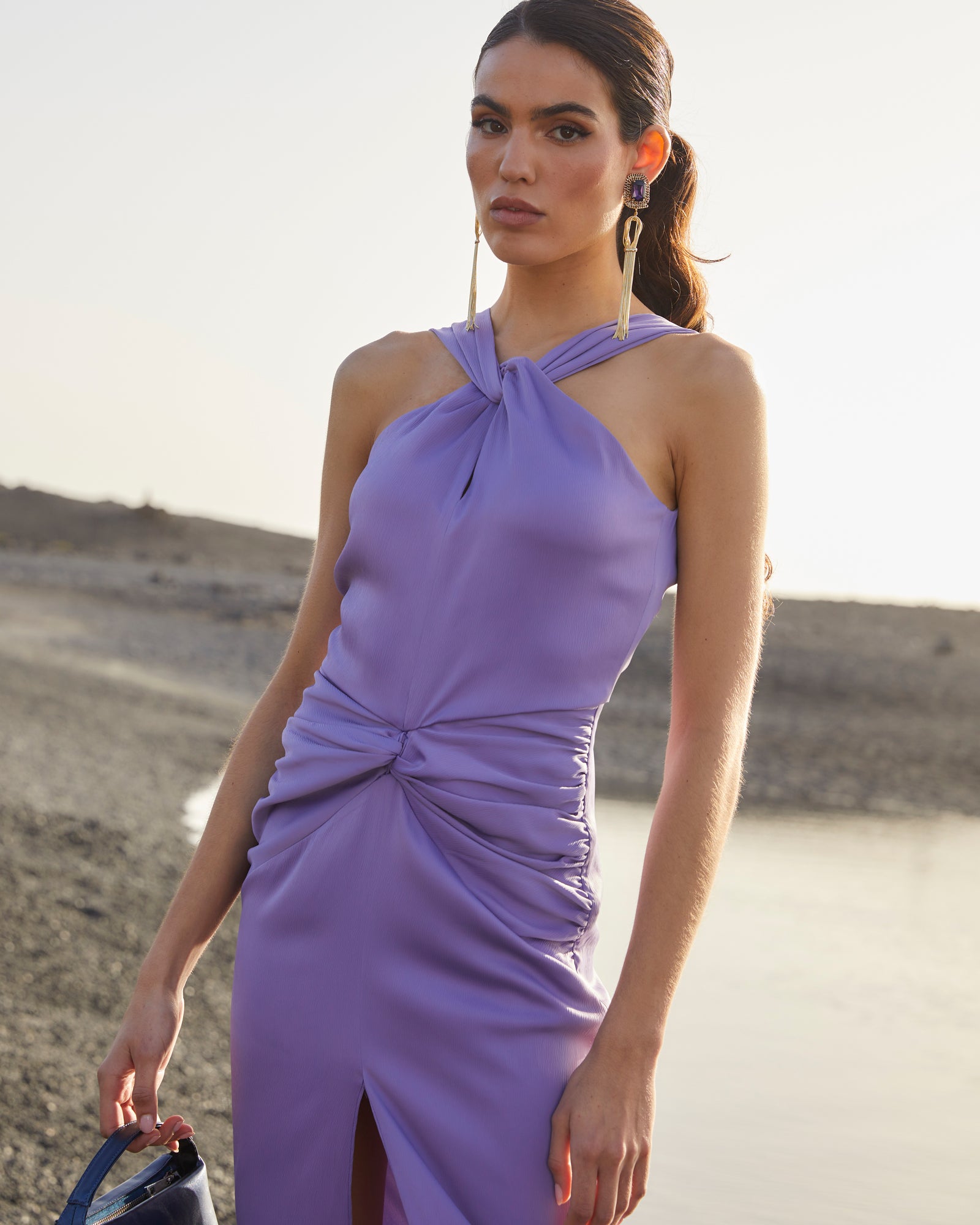 Vega Mauve Dress