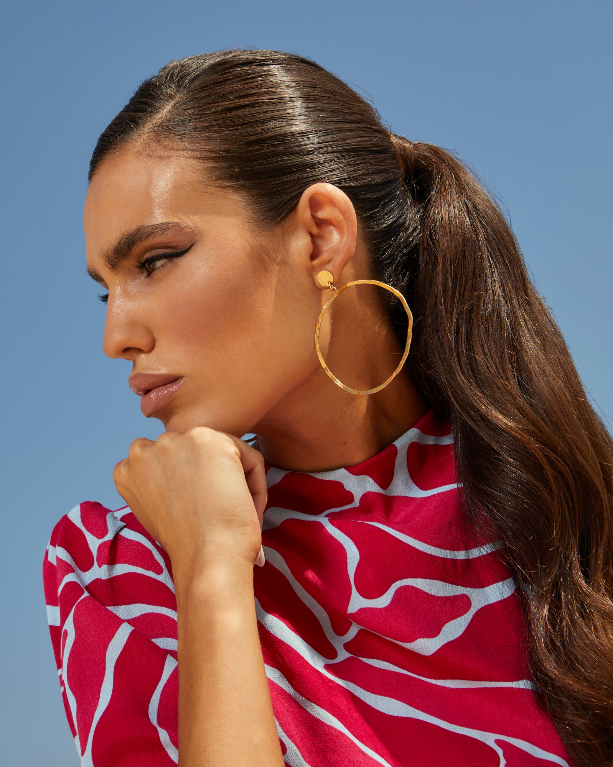 Rocío Gold Earrings by Malababa