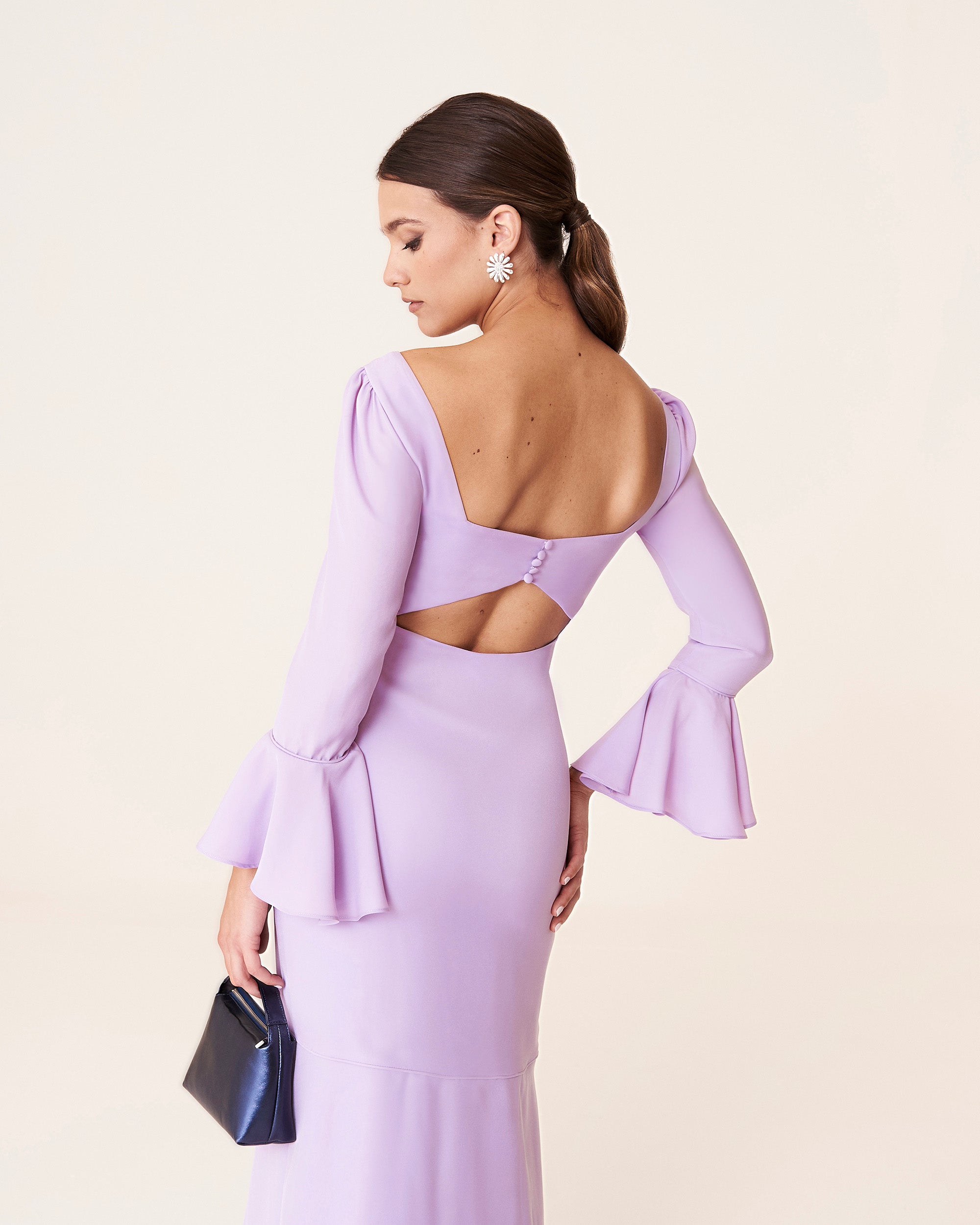 Tangerine Lavender Dress