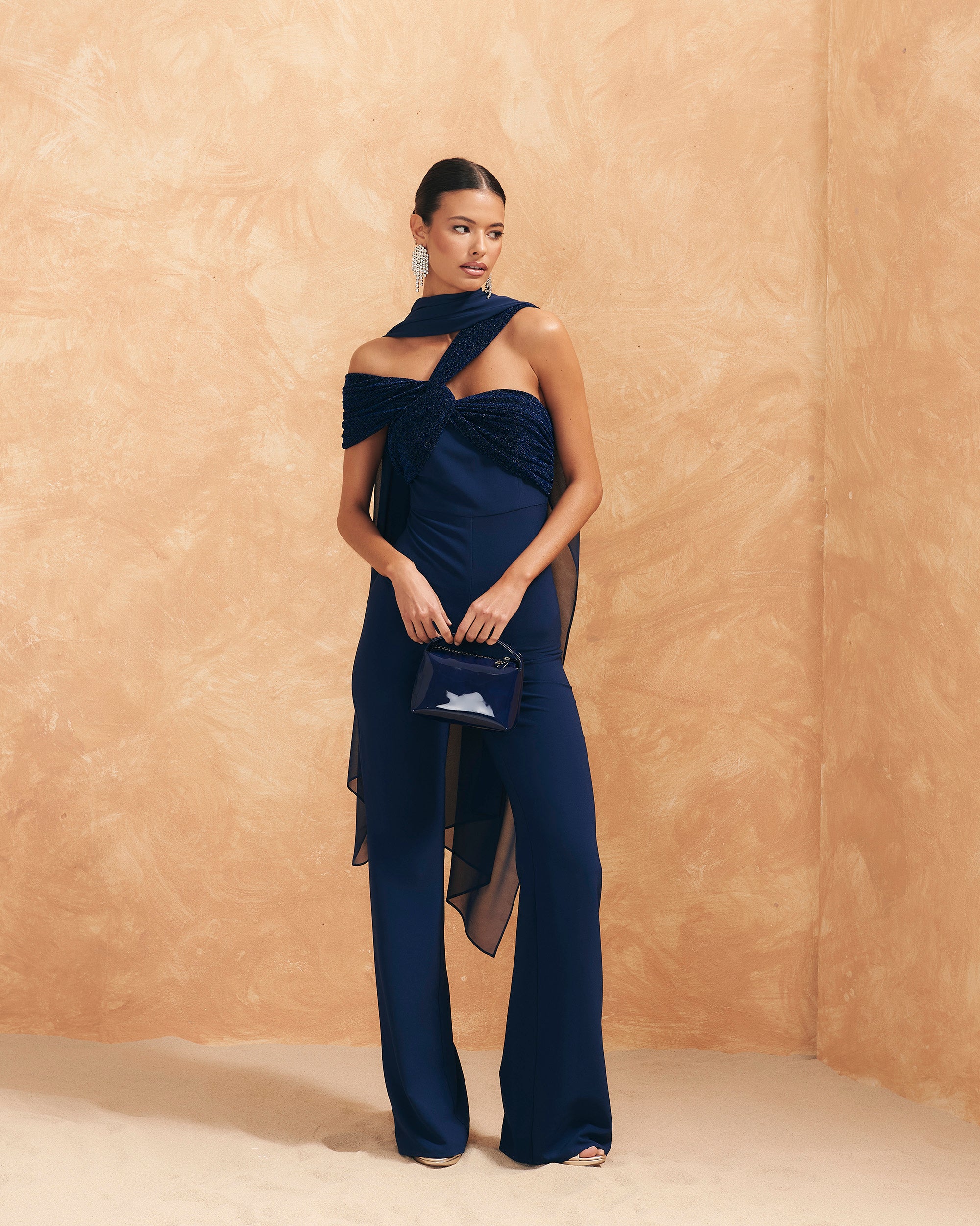 Eclipse Navy Jumpsuit