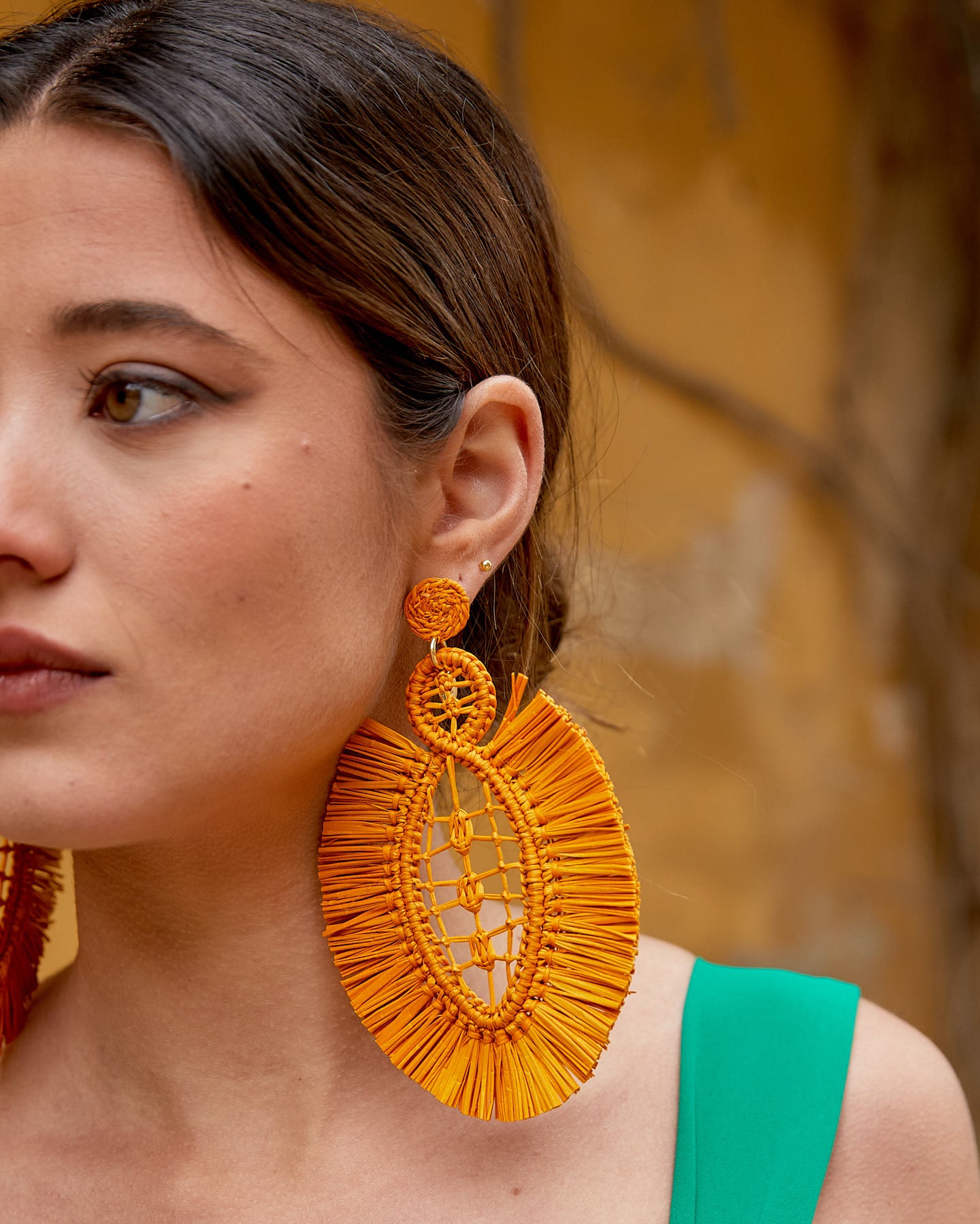 Boucles d’oreilles Pipa Orange de Verbena