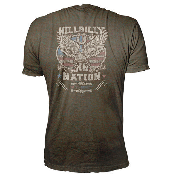 Men's HillBilly Nation Redneck T-Shirts