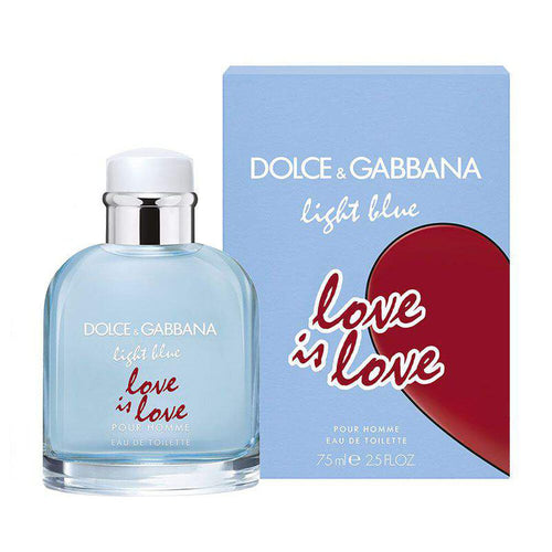 dolce & gabbana light blue love is love 125ml edt spray (m)