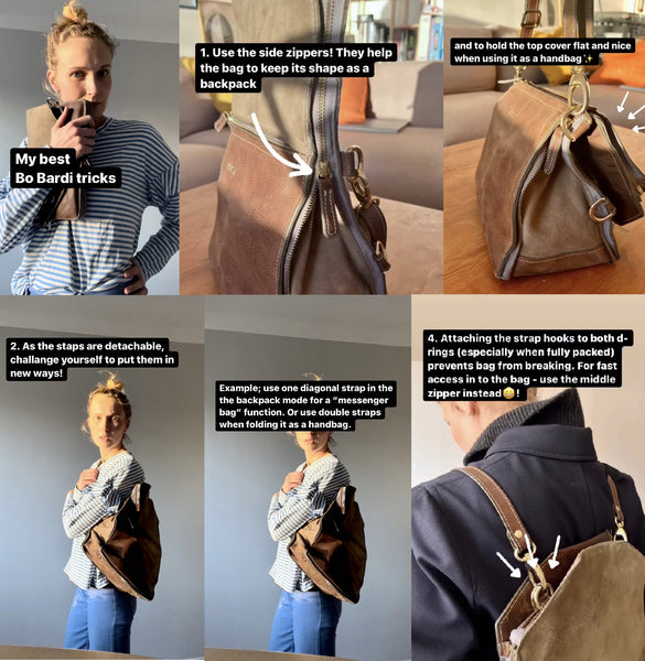 How to use multifunctional 5-in-1 Bo Bardi bag, Joannas best tips