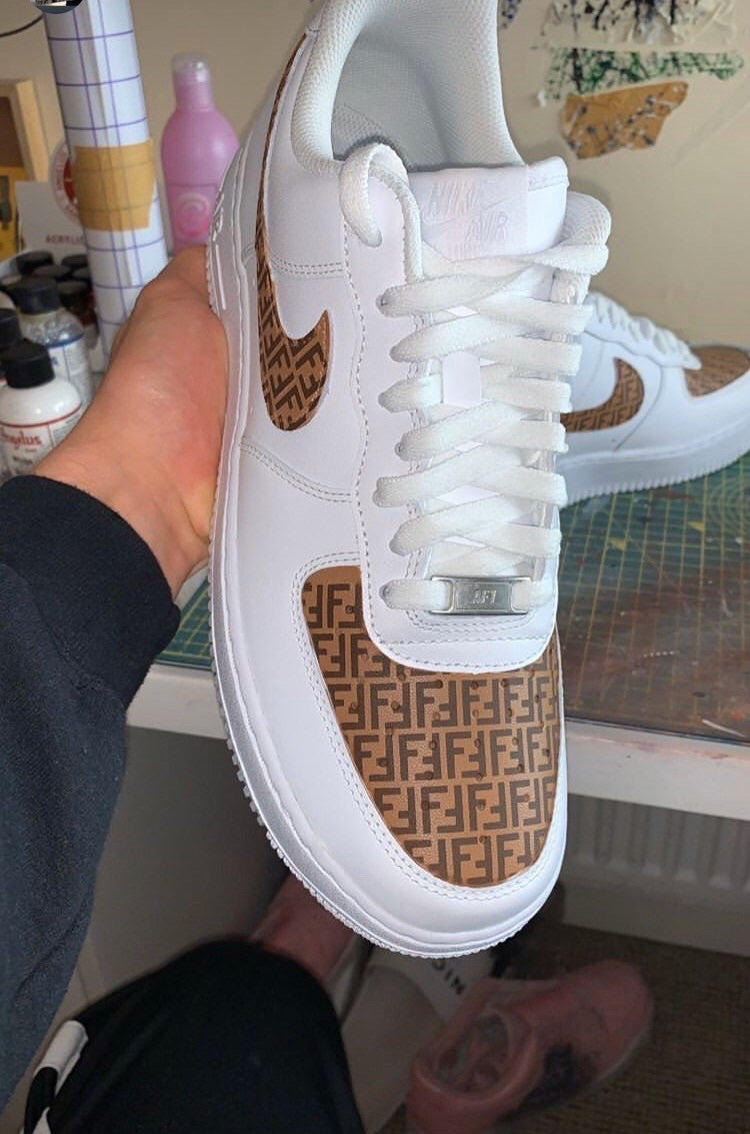 fendi air force ones