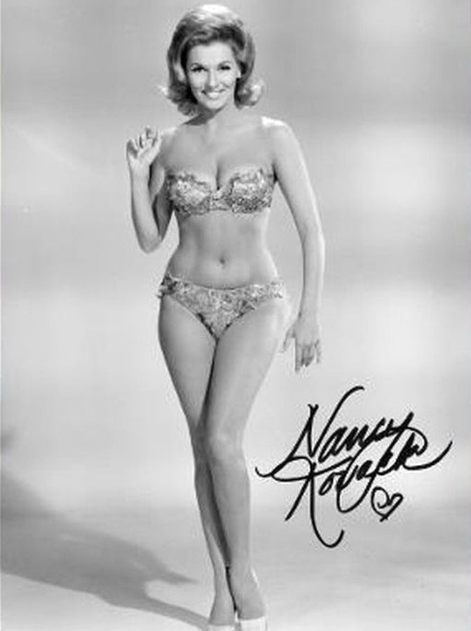 Nancy Kovack Sexy Bikini Signed Autographed A4 Photo Poster Memorabilia Dvd Nude Klovaphotos