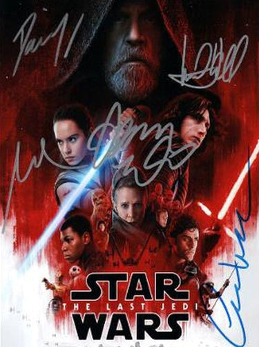 autographed star wars memorabilia