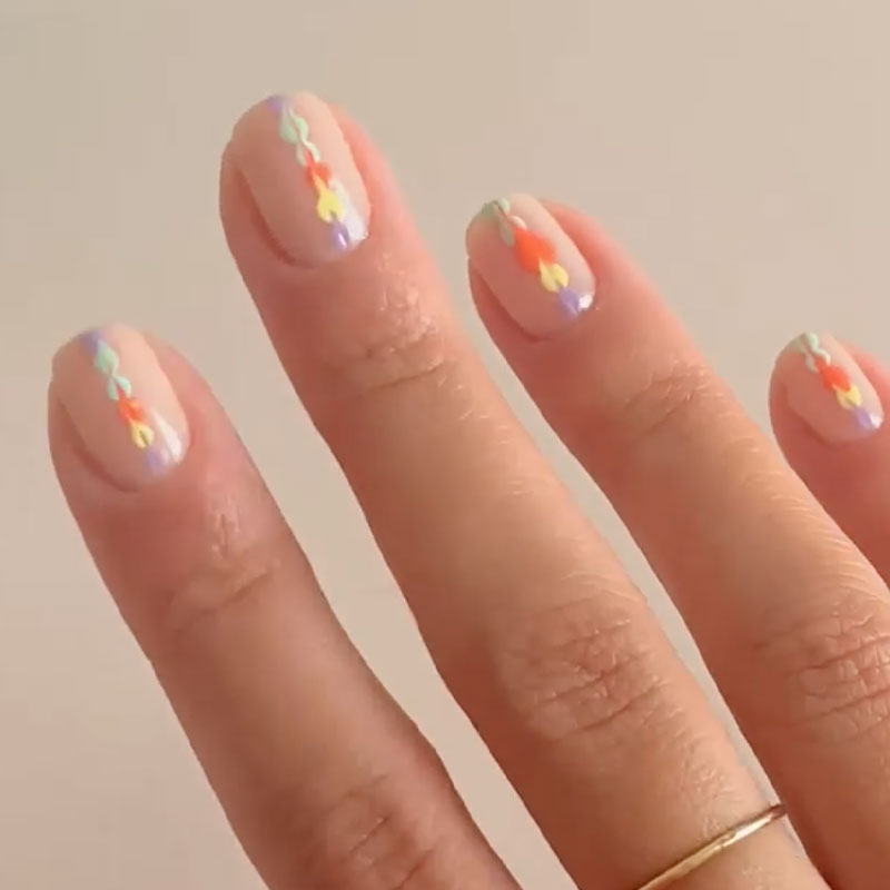 Totally Tinseled by Artistic Nail Design