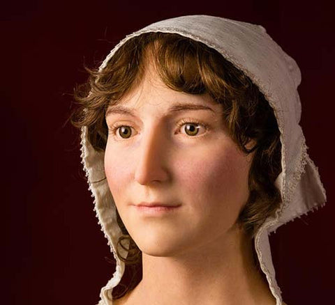 Jane Austen in Bath waxwork