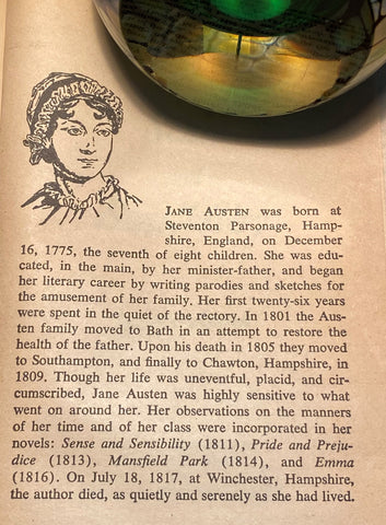 Biographie de Jane Austen