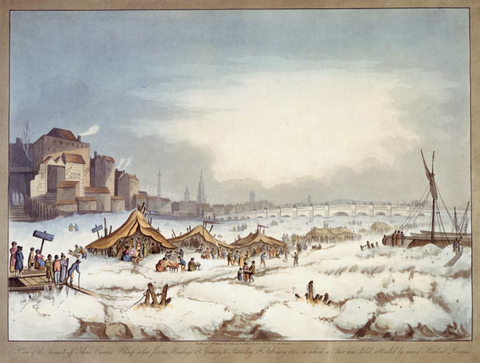 Frost Fair 1814 Regency Weihnachtsmarkt