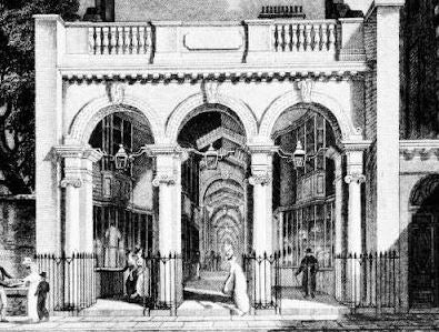 Burlington Arcade 1819 Regency