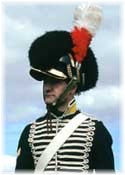 Sergeant in the 12th Light Dragoons, 1808 uniform