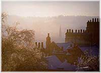 A January Day in Bath. Photo by Neil Maneer.