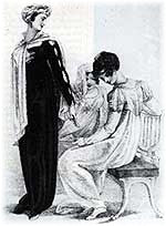 Opera Gowns, from Ackerman's Repository of the Arts, 1810