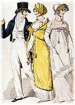 Why does Regency-era (or Regency inspired) clothing so often