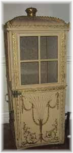 An elaborate Sedan Chair on Display in the Pump Rooms, Bath