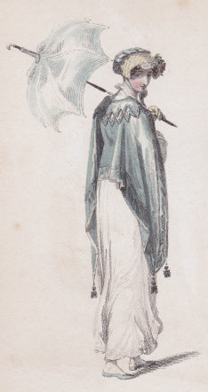 Ackermann’s Repository, 1813, Morning Walking Dress 
