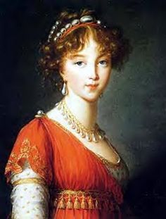 Undated portrait of Elizabeth Alexeievna by Elisabeth Vigée Lebrun.