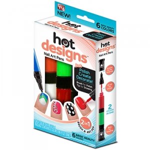 Nail art sets like this one can be purchased from Amazon.com.