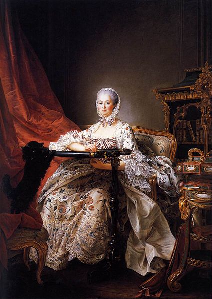 Madame Pompadour at her Tambour frame, 1864, by Drouais.