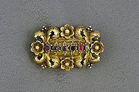Georgian "Regard" brooch, circa 1810.