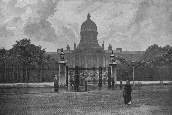 View of Bethlam Hospital, 1896