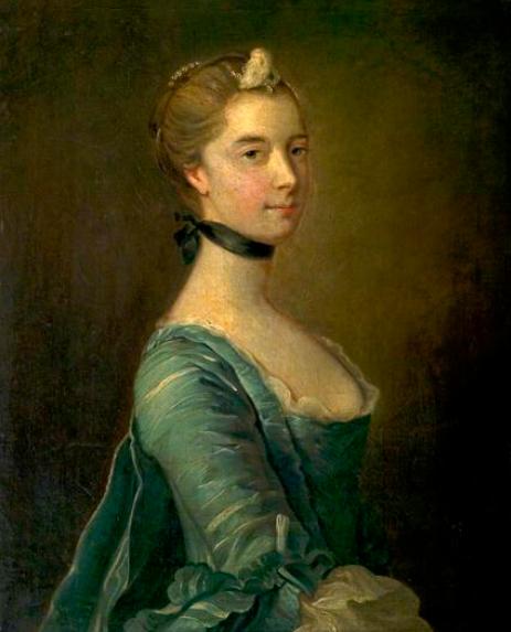 Clementina Walkinshaw, maîtresse de Charles de 1752 à 1760 et mère de sa fille Charlotte Stuart