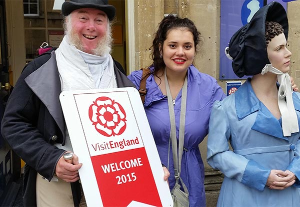 Martin Salter avec le prix Visit England