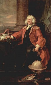 Thomas Coram dipinto da William Hogarth, 1740