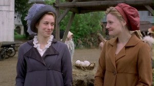 Jodhi May and Romola Garai as Mrs. Weston and Emma Woodhouse, 2009. 