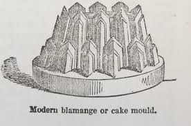 An illustrated Victorian Cookery Book suggested this "modern" mould.