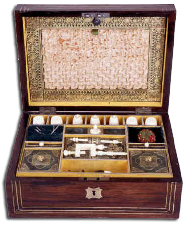 What a Notion: Regency Sewing Boxes - Jane Austen articles and blog