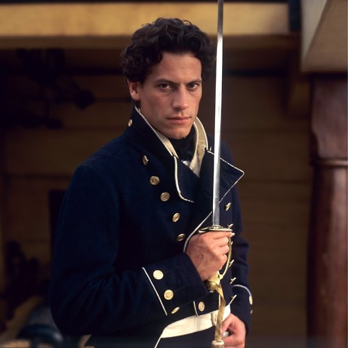Horation Hornblower, small sword in hand.
