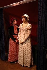 waxwork with real person (low res)