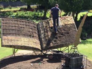 The Jane Austen News watches the new display take shape