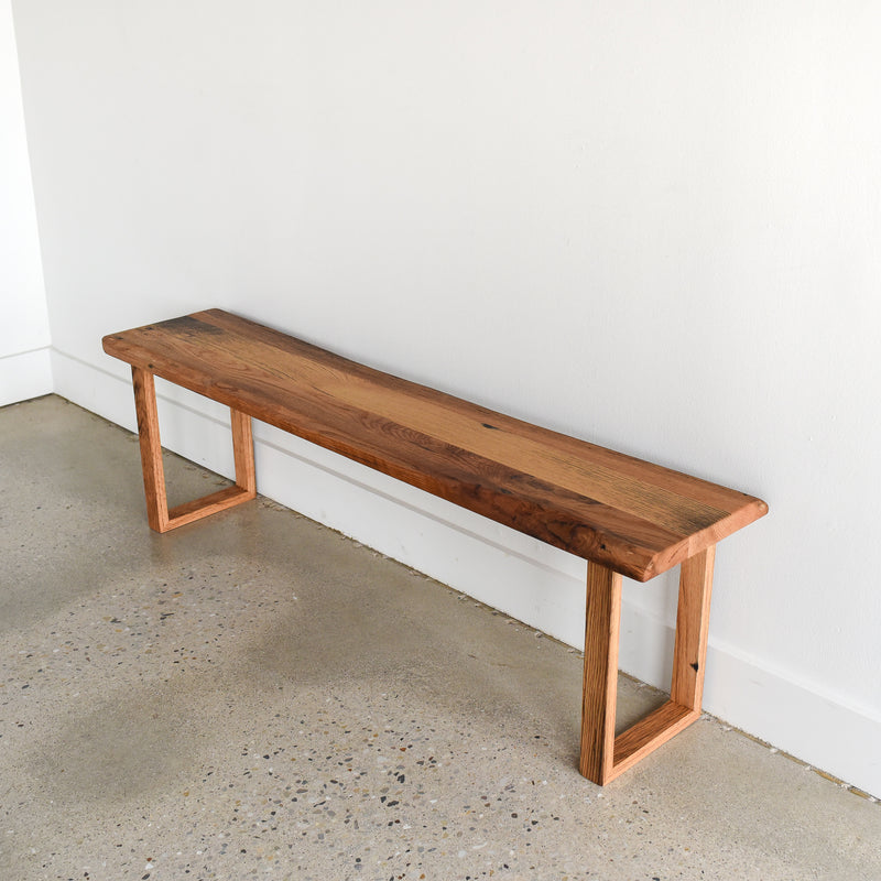 klimaat Voorstel Wedstrijd Organic Modern Wood Bench – What WE Make