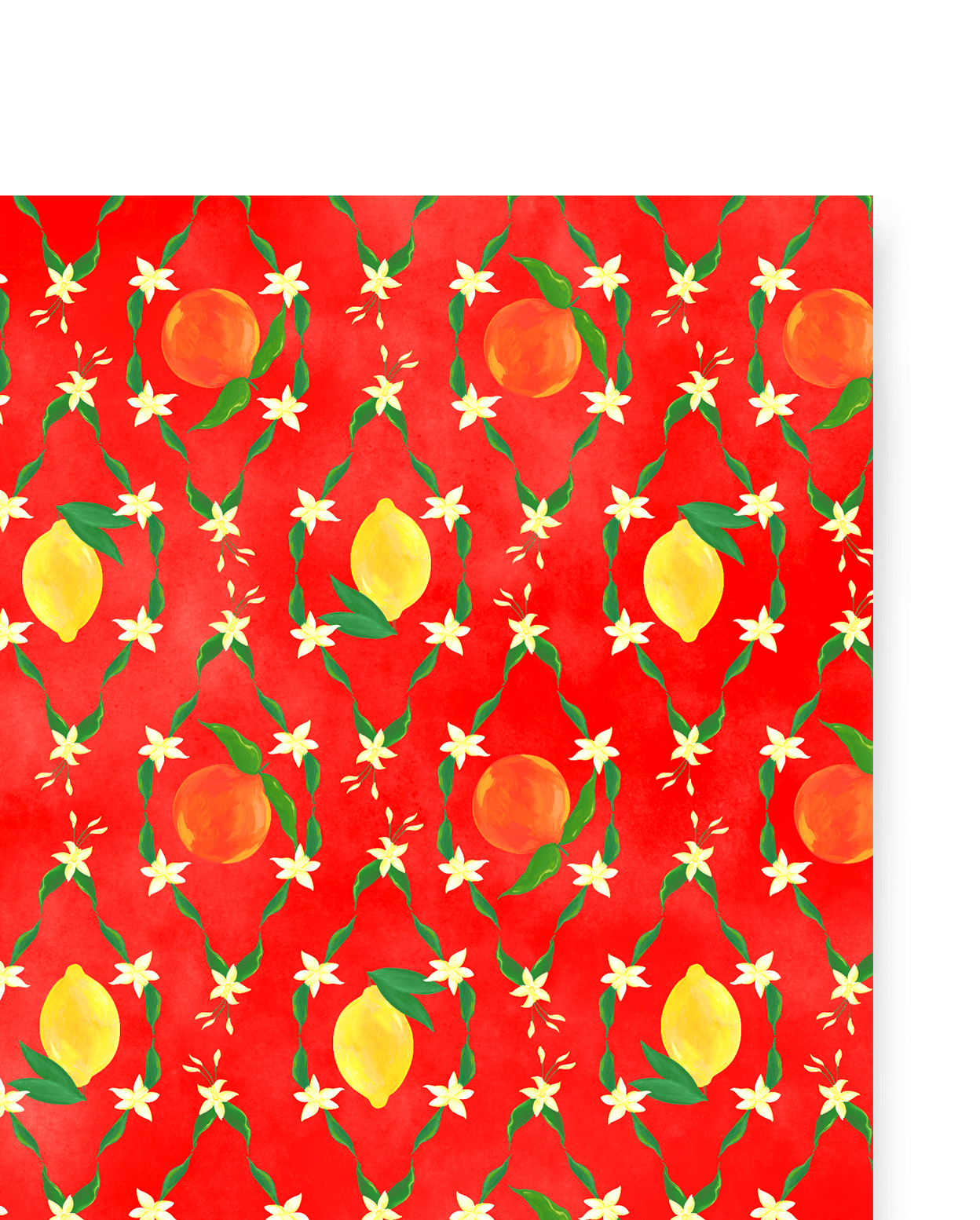 Primrose Party Mod Floral Pattern Gift Wrap – My Darlin
