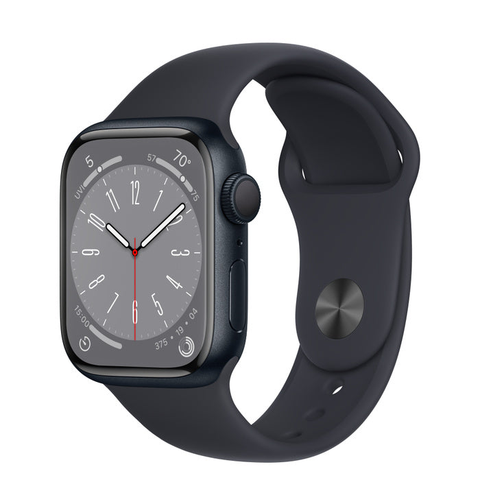 Apple Watch Series 8 GPS 41mm Midnight Aluminum Case with Midnight