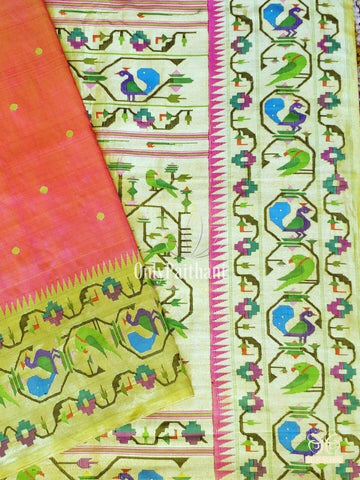 Silk Yeola Paithani Saree, Hand ,6 M (with Blouse Piece) at Rs 7000 in Yeola