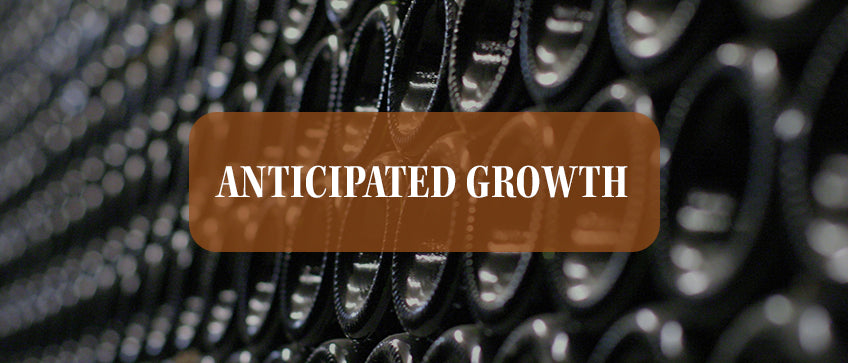 Anticipated growth in your wine collection