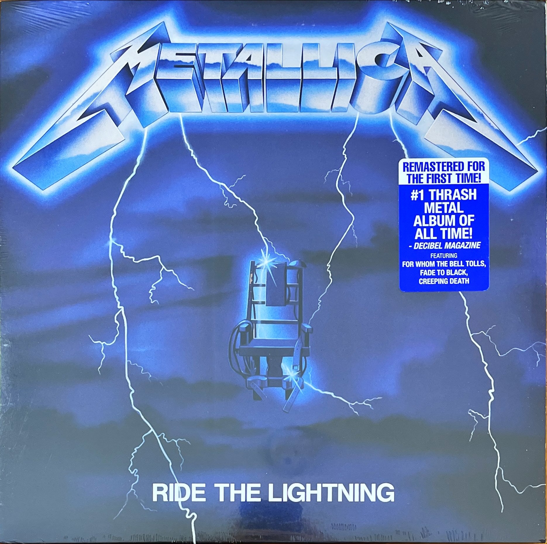 metallica ride the lightning vinyl