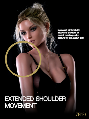 Zelex EXP Skeleton - Extended Shoulder Movement